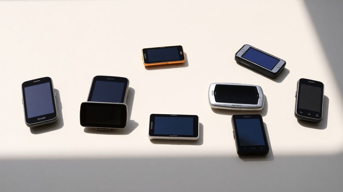 Verschiedene GPS-Geräte im Vergleich