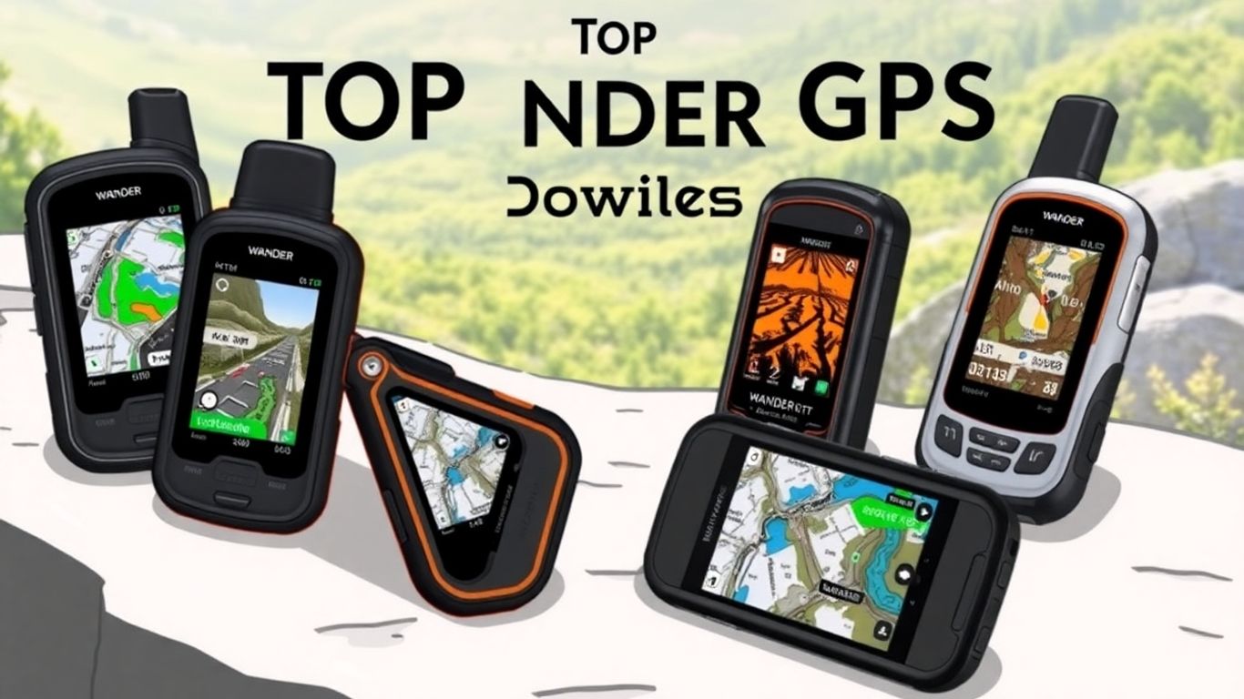 Wander GPS Handgeräte für Touren